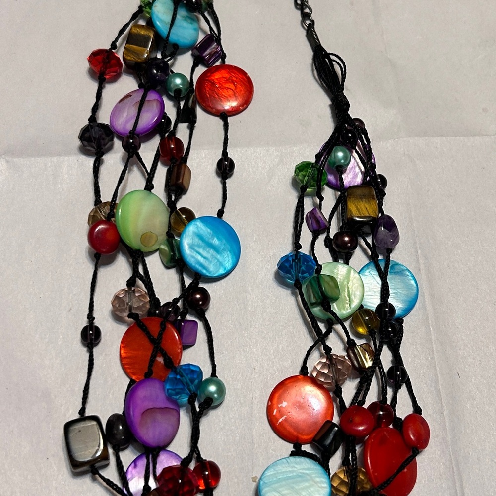 Multicolor Beaded Necklace